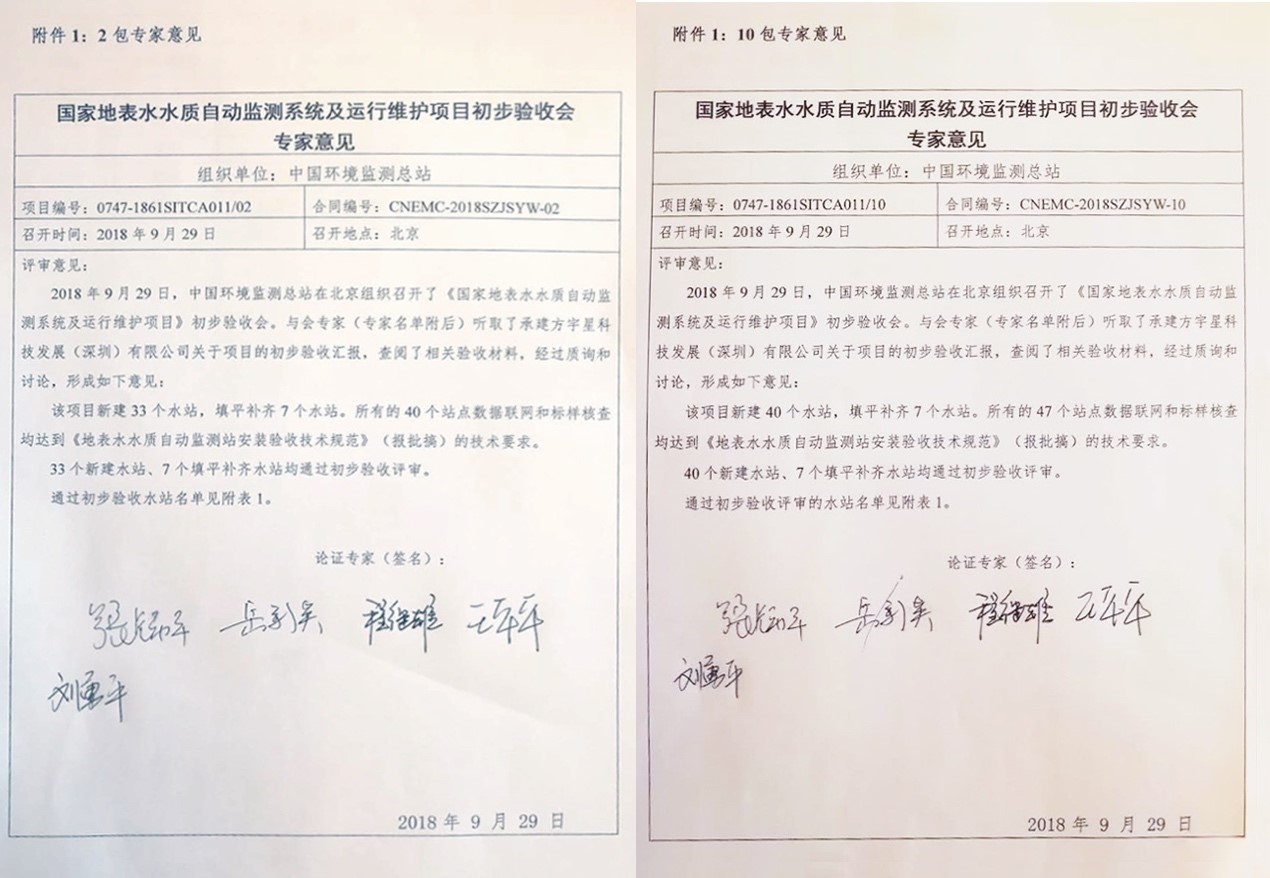 “高標準、嚴要求”—米蘭·(milan)中國官方網(wǎng)站環(huán)境全資子公司宇星科技順利通過國家水站項目初驗