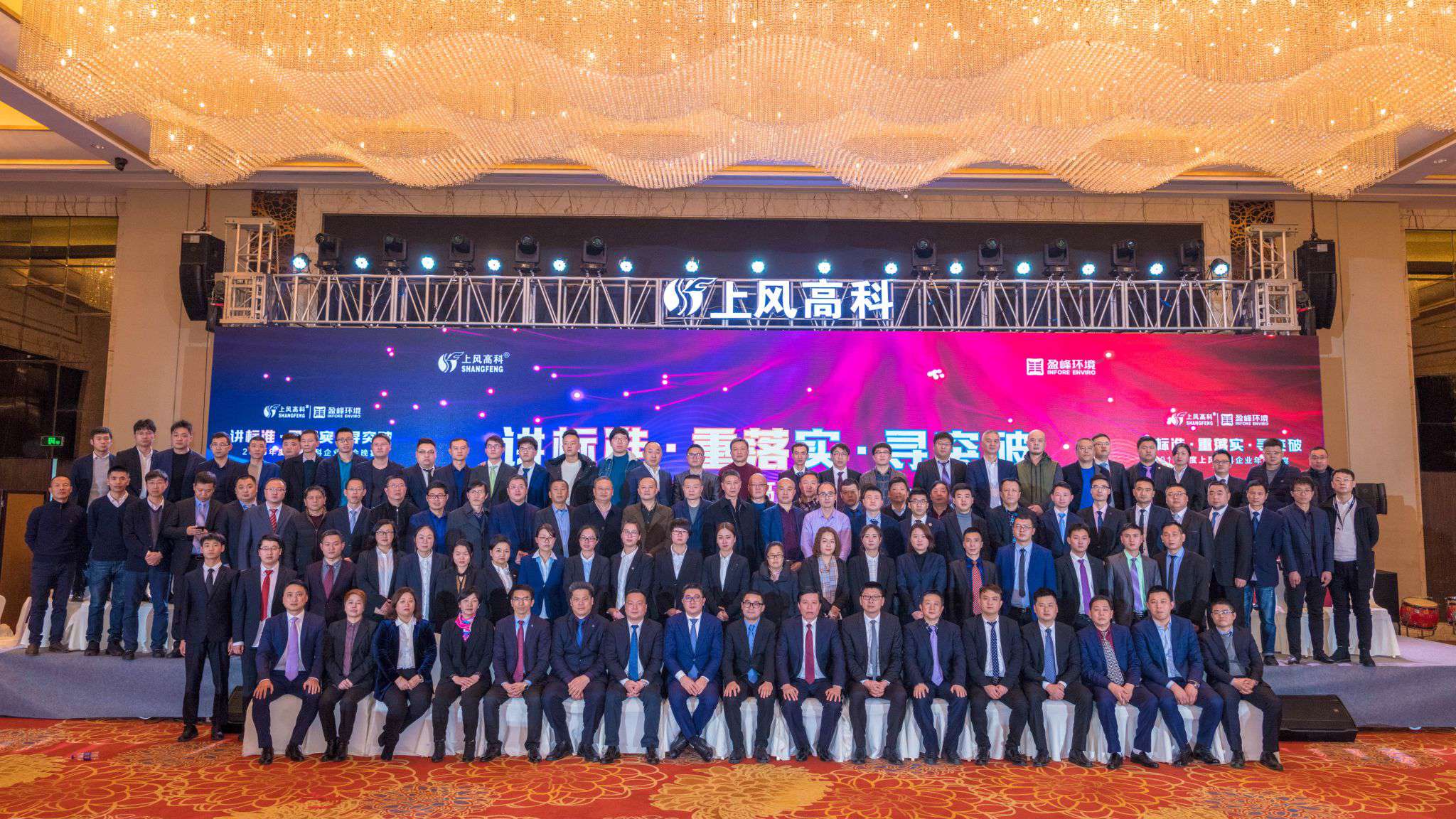 “講標(biāo)準(zhǔn)·重落實(shí)·尋突破”——上風(fēng)高科2018年企業(yè)年會(huì)暨員工表彰大會(huì)圓滿落幕！